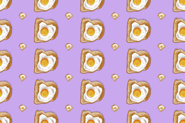 煎蛋土司图片下载