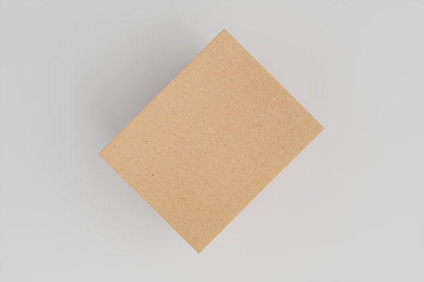 硬纸板箱模型3D插图图片下载