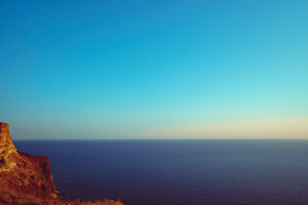 高山上的海景图片下载