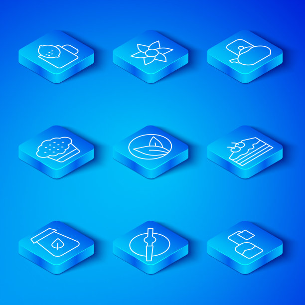 设线茶叶包装烟叶片图片下载