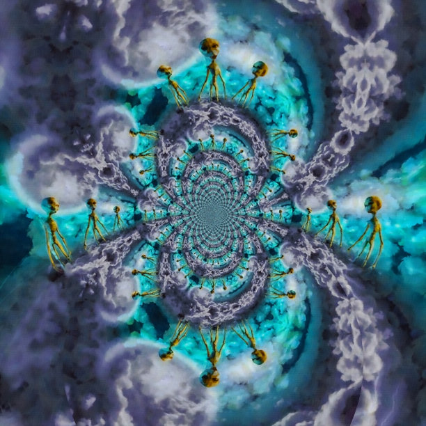 天上的外星人图片下载