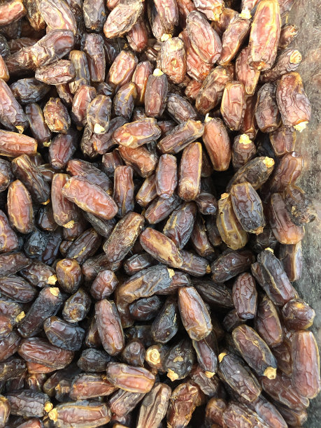 新鲜Medjool海枣背景，健康有机产品图片下载