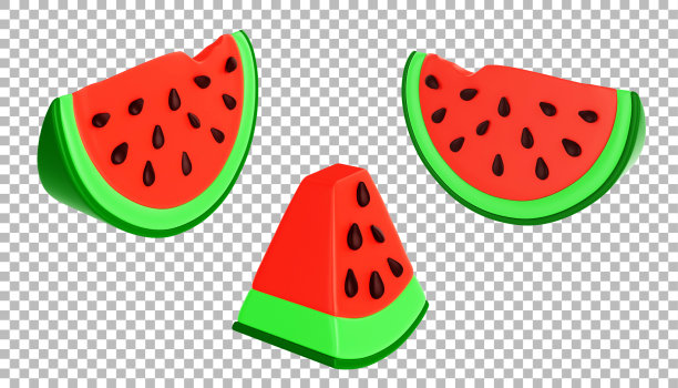 红西瓜套装适合您的水果概念。图片下载
