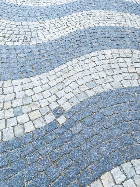 哥本哈根鹅卵石的波浪模式图片下载