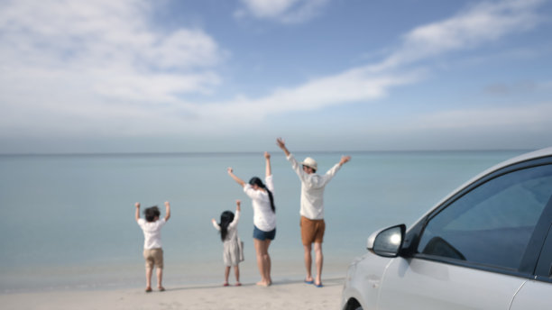 汽车旅游，暑假图片下载