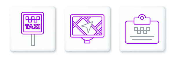 设置出租车驾驶证道路标志图片下载