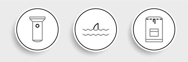 把鱼线、背包、手电筒和鱼翅放进去图片下载