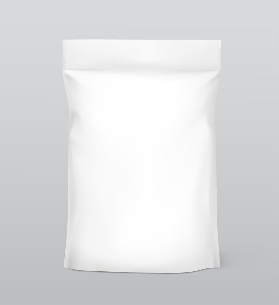 现实的站立袋。矢量插图。前视图。图片下载