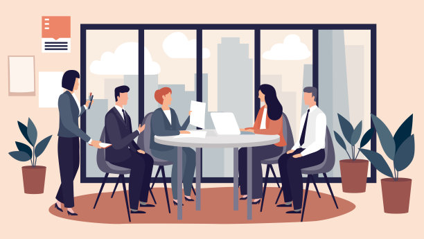 办公室会议的图片说明图片下载