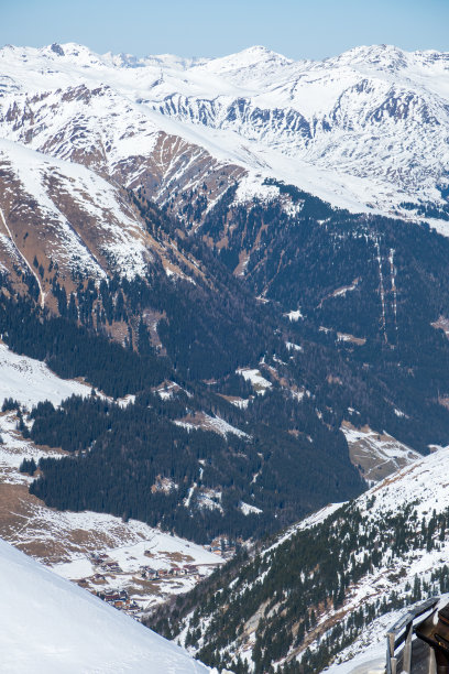 迷人的山脉在奥地利腹地。图片下载