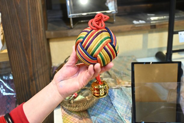 日本观光游。传统工艺“伊贺编织绳”。三重县伊贺市。图片下载