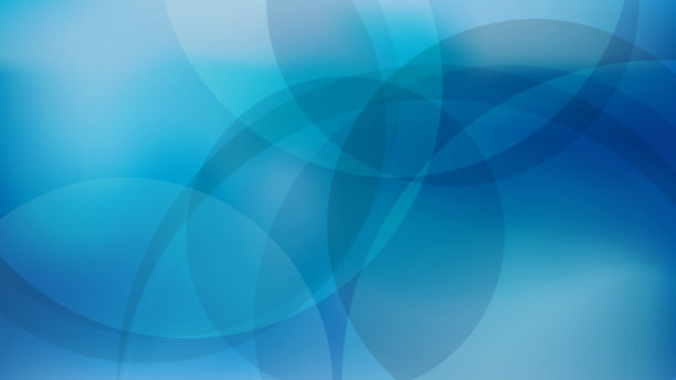 现代深蓝色渐变抽象背景与几何圆和空白空间的设计。未来的商业演示背景设计图片下载