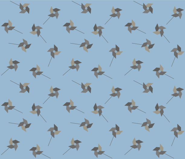 日本滑稽风车棒矢量无缝模式图片下载