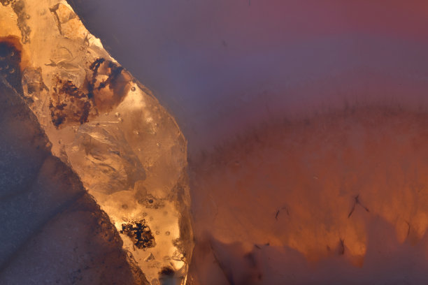 摘要宝石的原黄色矿物晶体纹理材料。图片下载