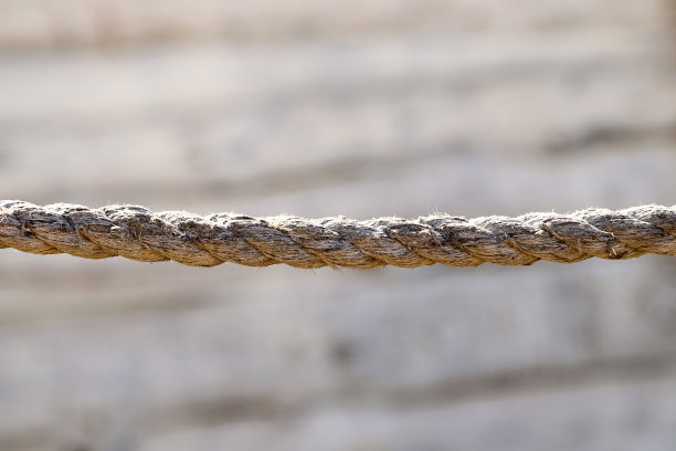 双股天然纤维绞绳图片下载