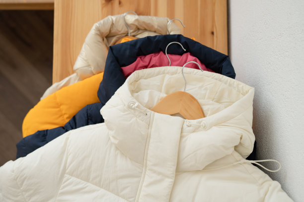 冬季夹克的俯视图图片下载