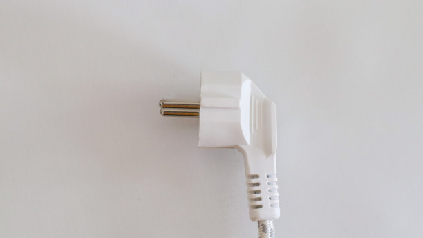 插头是白色背景上的白色图片下载