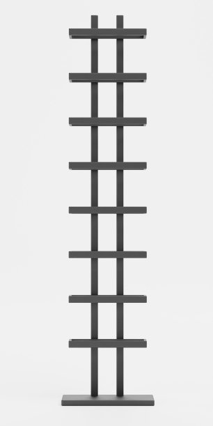 现实的3D渲染酒架图片下载