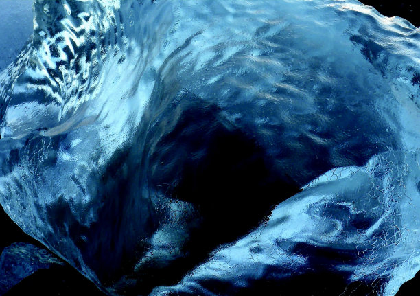 钻石海滩的冰川碎片图片下载