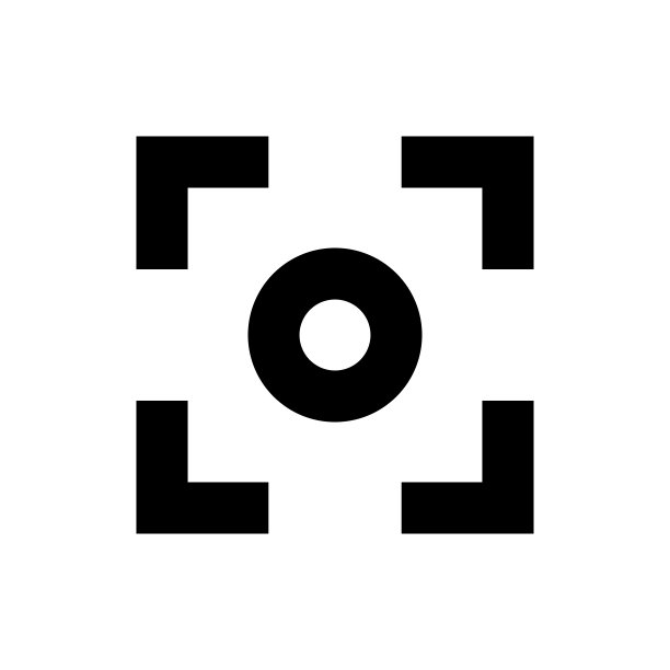 数据扫描图标。检测。向量。图片下载