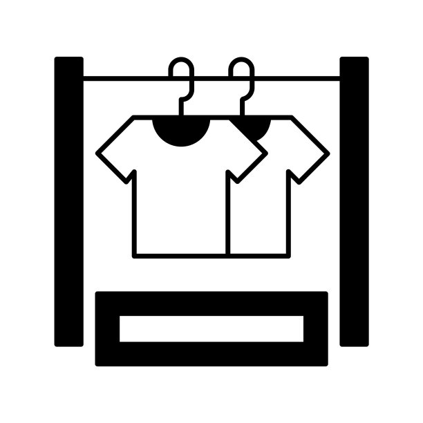 衣架矢量图标图片下载