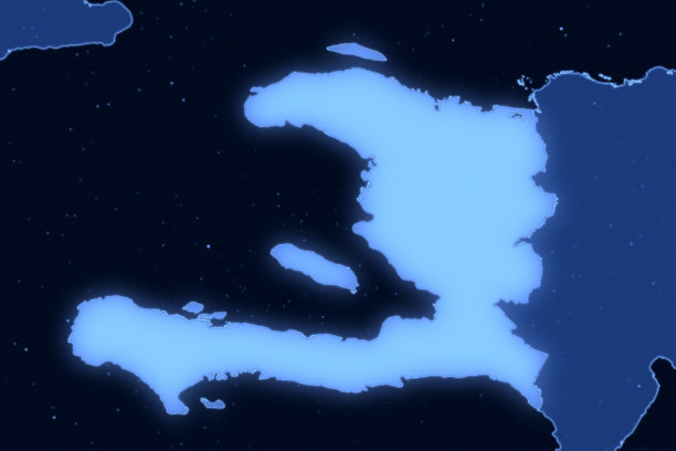 北美地图系列与海地，未来主义图片下载