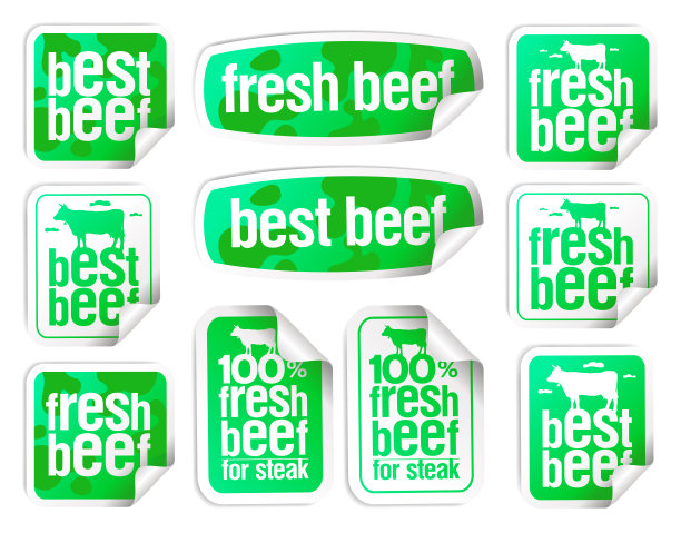牛肉贴纸-最好的和新鲜的牛肉图片下载