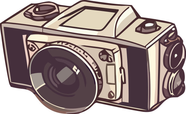古董相机老式设计图片下载