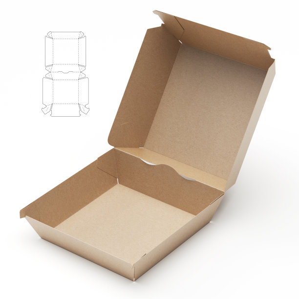 汉堡盒包装图片下载