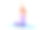 3d女子角色坐在莲花姿势和做瑜伽练习在垫子上。年轻女子做放松瑜伽冥想练习在垫子上3d插图孤立的白色背景图片下载