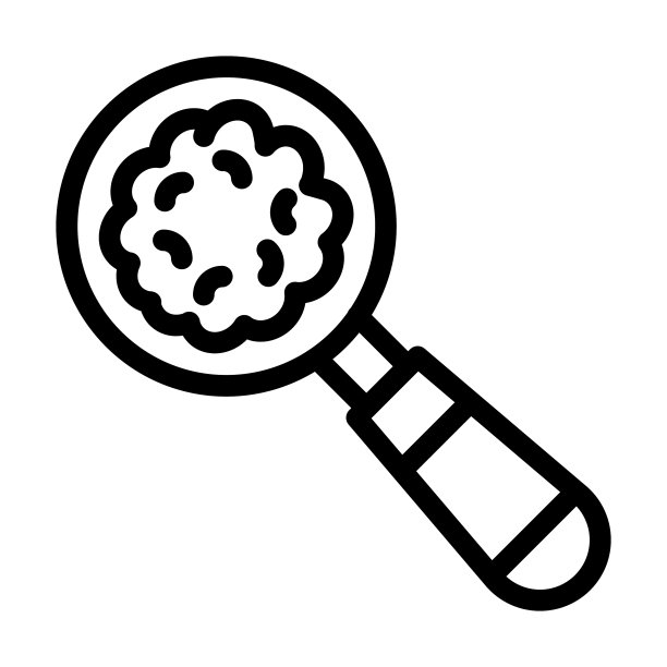 个人智能搜索粗线条图标图片下载