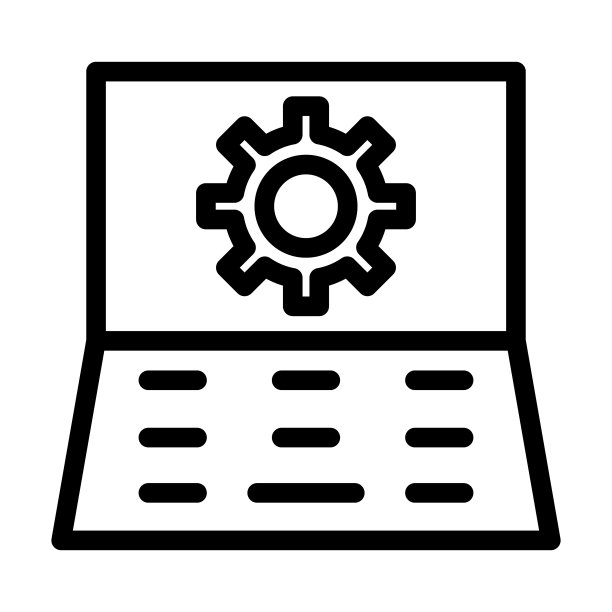 搜索引擎优化粗线条图标图片下载