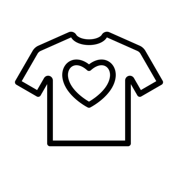 衬衫粗线图标的个人和商业图片下载