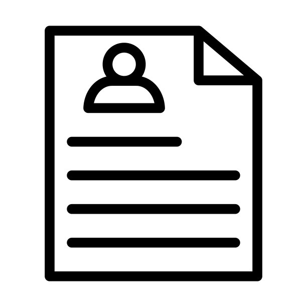 简历粗线图标的个人和图片下载