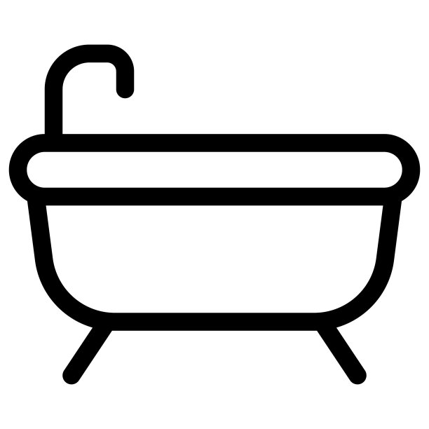 带水龙头的按摩浴缸图片下载