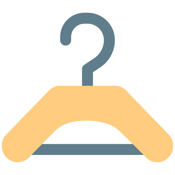 挂衣服用的木钩图片下载