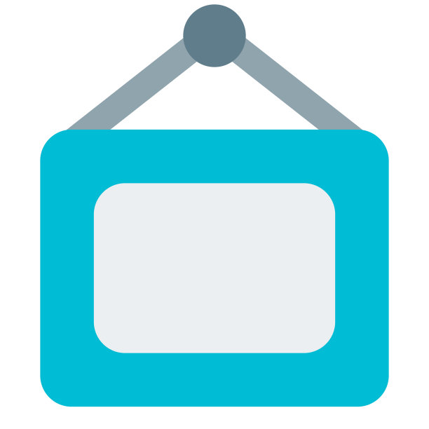 挂在墙上的老式相框图片下载