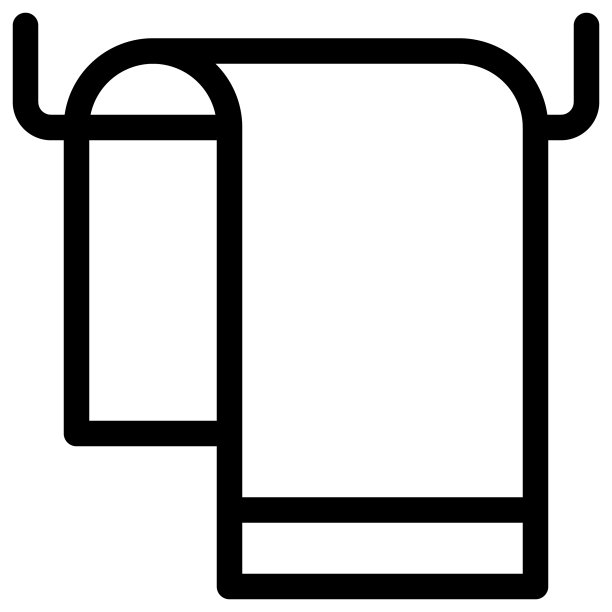 壁挂式毛巾挂杆图片下载