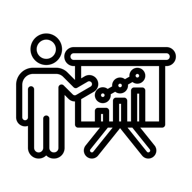 个人演示粗线条图标图片下载