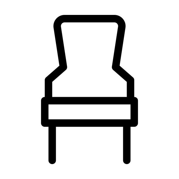 有高靠背支撑的拖鞋椅图片下载