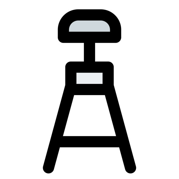 时尚座椅，用于装饰吧台凳图片下载