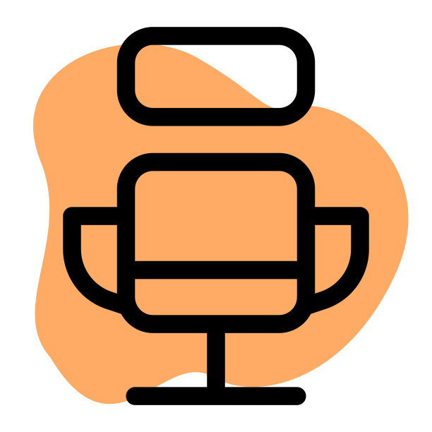 椅子的头和靠背分开图片下载