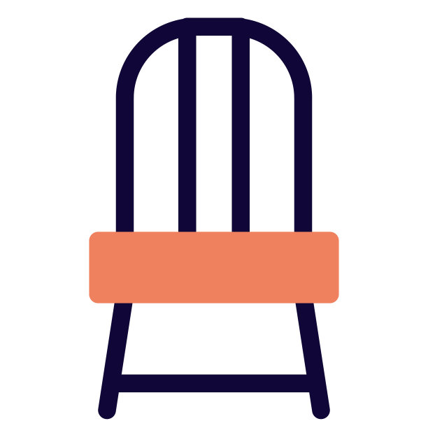 老式提琴背椅子没有手臂支撑图片下载