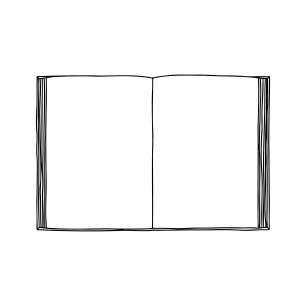 书模板。图片下载