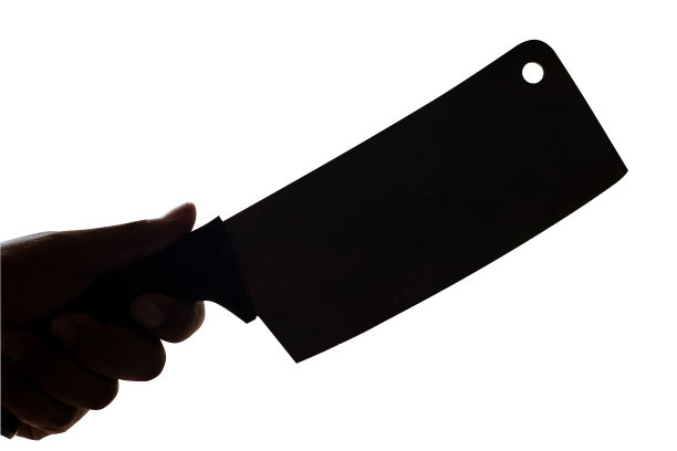 切刀的剪影图片下载