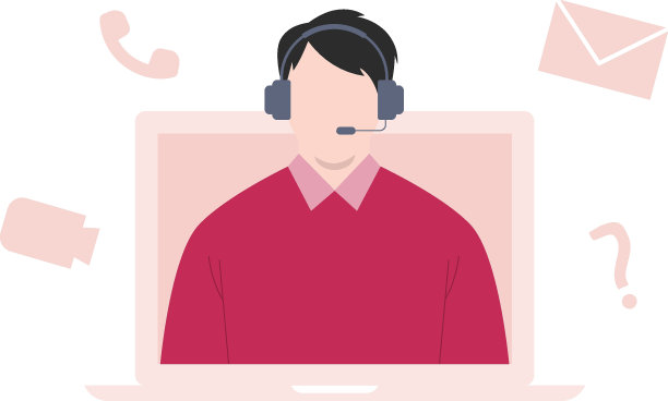 Boy可以为客户提供支持。图片下载