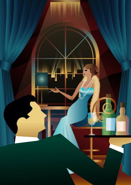 穿着复古连衣裙的女孩。窗口。酒精。图片下载