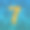 创意字母，3d渲染黄色数字7在蓝色背景，马赛克效果图片下载