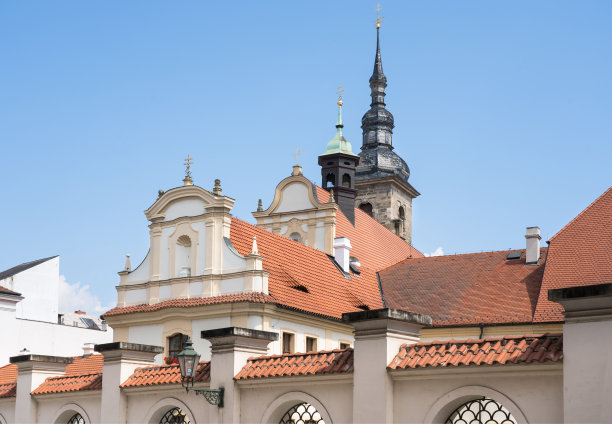 捷克共和国皮尔森共和国广场图片下载