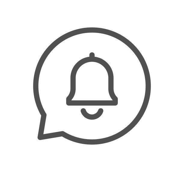 通知相关图标。图片下载